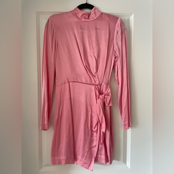 & Other Stories Pink Lon Sleeve Dress - Picture 3 of 3